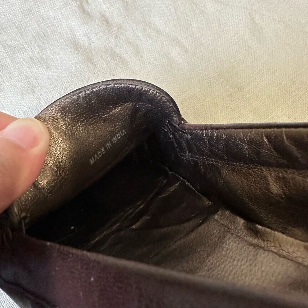 ROBERT ZUR Womens Driving Loafers Moccasins in Espresso Leather - Picture 10 of 12